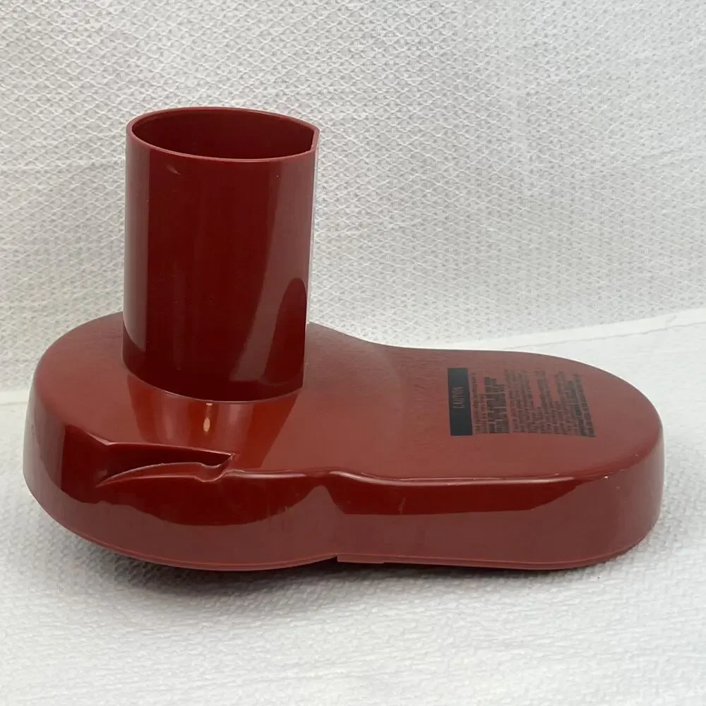 Jack LaLanne MT-1020-1 Power Juicer Red Lid Top Cover Feed Chute OEM Part